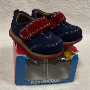 Gymboree Navy and Red Baby Walkers vintage Y2K nwt